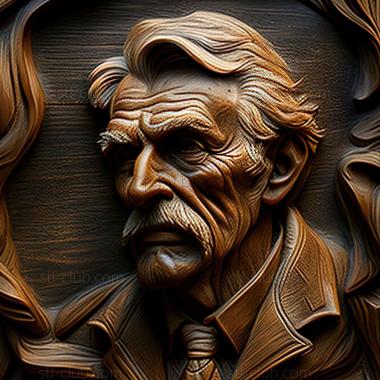 3D model William Wendt American artist (STL)